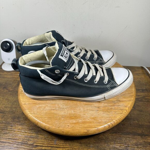 Converse Chuck Taylor All‎ Star Low Top Black White Shoes Men's Size 12 149545F - Picture 1 of 8